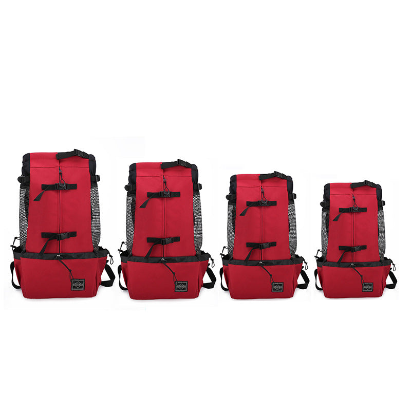 Double Shoulder Portable Outdoor Dog Backpack Bag (Copy)