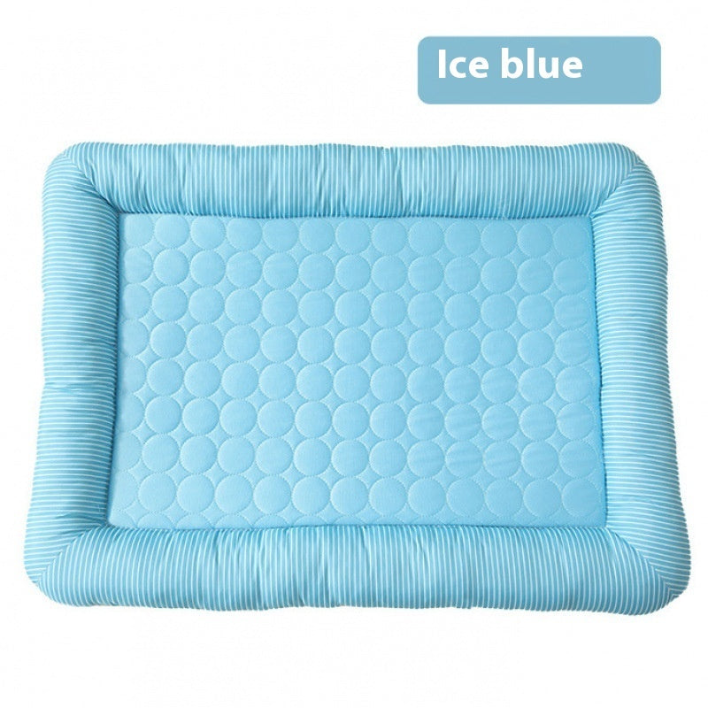 Pet Cool Ice Silk Cooling Dog Nest Bed